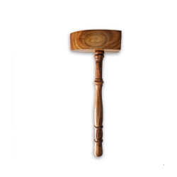 MAILLET EMULATION GRAND MODÈLE, BOIS VERNIS