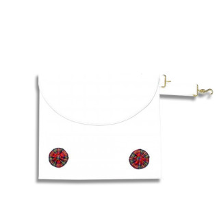 TABLIER COMPAGNON RITE STANDARD D’ÉCOSSE EN CUIR