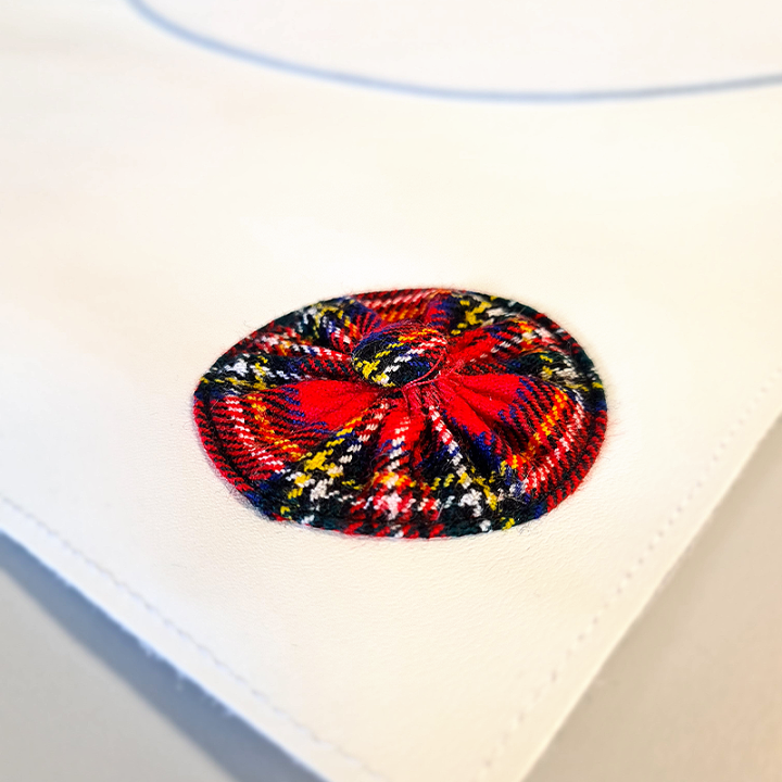 FELLOWCRAFT APRON SCOTTISH STANDARD RITE IN LEATHER