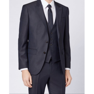 3-PIECE WOOL SUIT SIGNED CRISTIAN MONORE MADE-TO-MEASURE