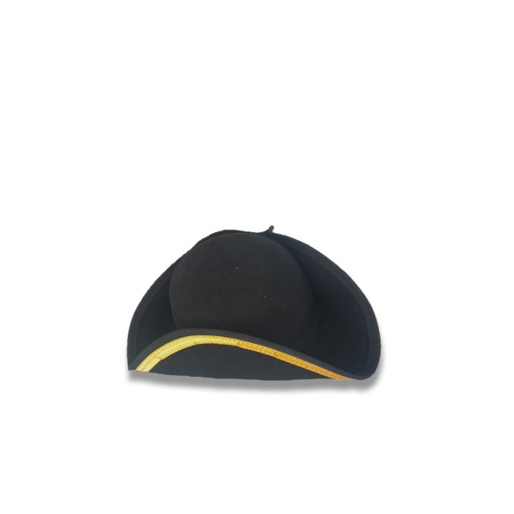 CHAPEAU TRICORNE AVEC COCARDE BLEUE R.E.R