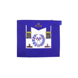 SMALL DRESS APRON, LEATHER - NATIONAL GRAND OFFICERS (GLNF)
