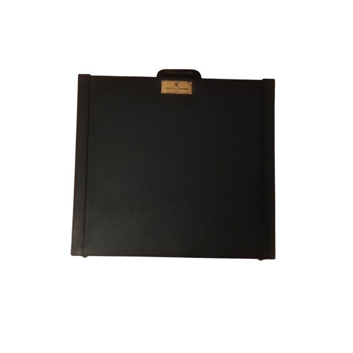 MASONIC LEATHER CASE SIGNED CRISTIAN MONORE