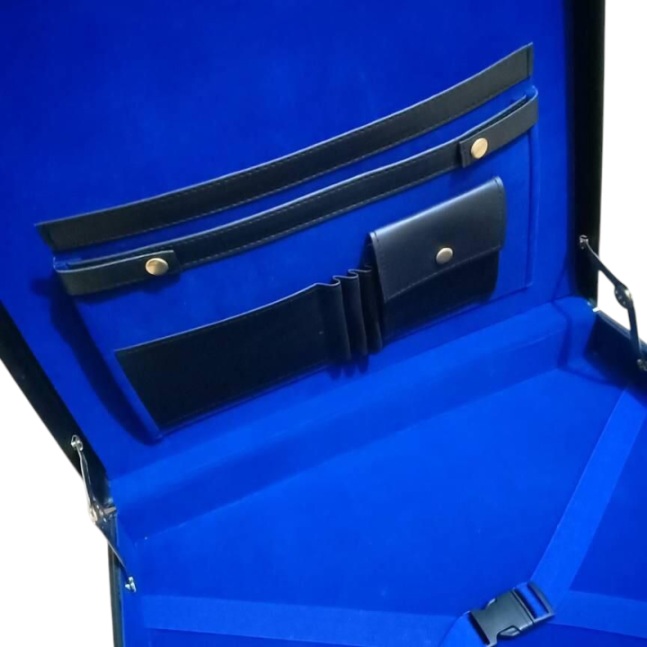 MASONIC LEATHER CASE SIGNED CRISTIAN MONORE