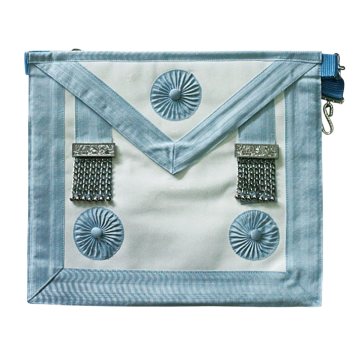 TRADITIONAL ENGLISH RITE MASTER APRON  LEATHER