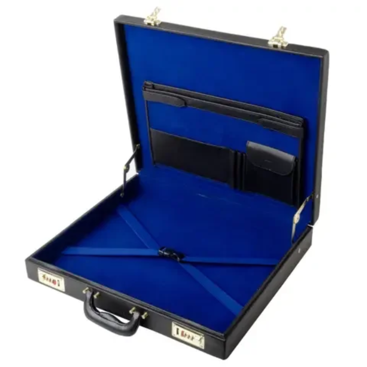 MASONIC BRIEFCASE IN SEMI-LEATHER BY CRISTIAN MONORE