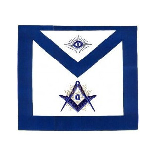 MASTER APRON YORK RITE SEMI-LEATHER