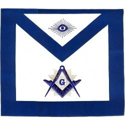TABLIER MAÎTRE RITE YORK SEMI-CUIR