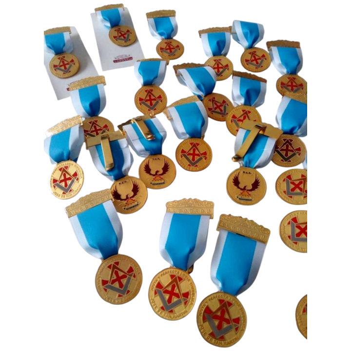 CUSTOM MASONIC LODGE MEDAL MADE TO ORDER