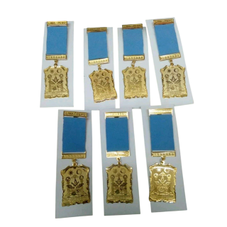 MÉDAILLE DE LOGE MAÇONNIQUE PERSONNALISÉE SUR COMMANDE