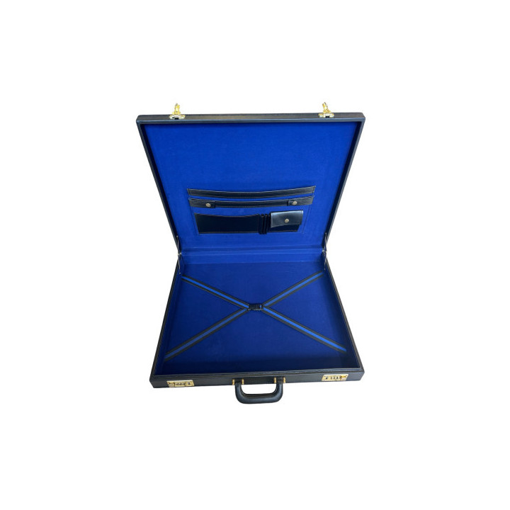 MASONIC BRIEFCASE IN SEMI-LEATHER BY CRISTIAN MONORE
