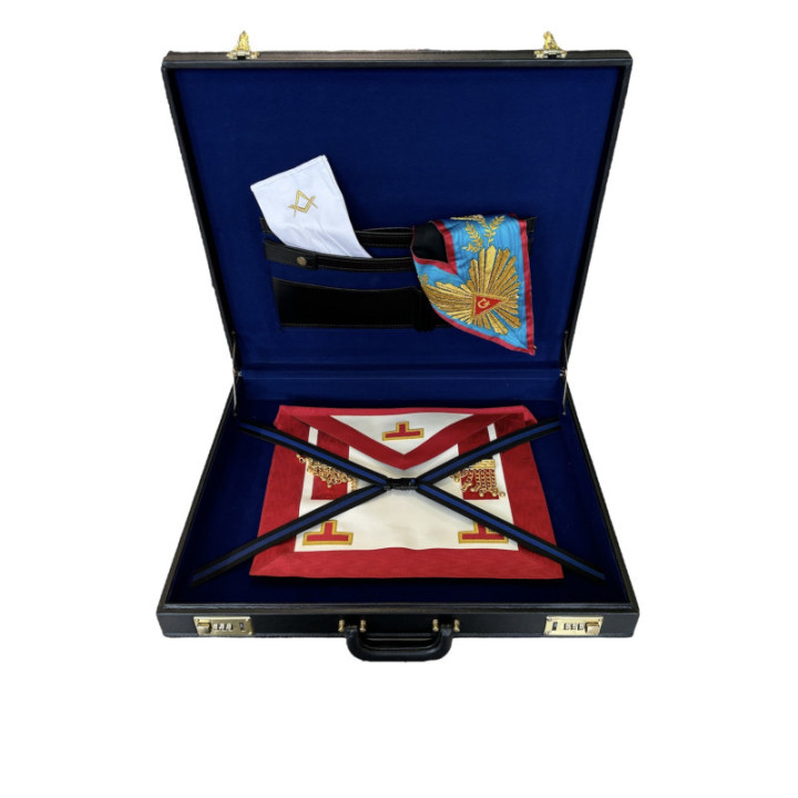MASONIC BRIEFCASE IN SEMI-LEATHER BY CRISTIAN MONORE